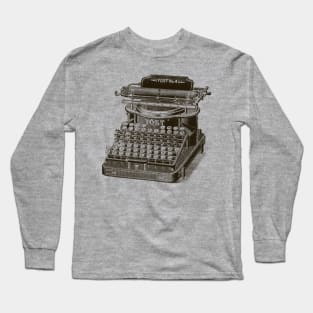 Vintage typewriter Long Sleeve T-Shirt